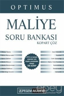 2019 Optimus Maliye Kopart Çöz Soru Bankası