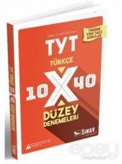 2019 TYT Türkçe 10x40 Düzey Denemeleri