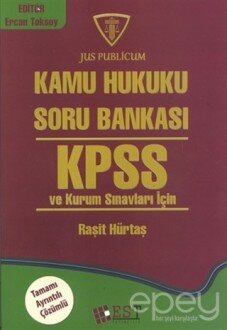 Kamu Hukuku Soru Bankası KPSS ve Kurum Sınavları İçin