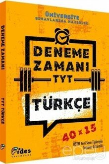 TYT Türkçe 40 x15 Yüzde Yüz Deneme