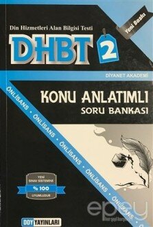 2018 DHBT 2 Önlisans Konu Anlatımlı Soru Bankası