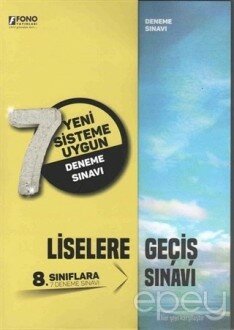 LGS Yeni Sisteme Uygun 7 Deneme Sınavı