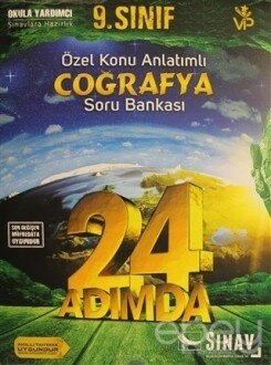 2019 24 Adımda 9. Sınıf Özel Konu Anlatımlı Coğrafya Soru Bankası