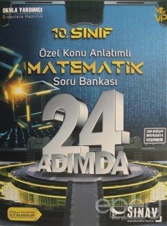 2019 24 Adımda 10. Sınıf Özel Konu Anlatımlı Matematik Soru Bankası