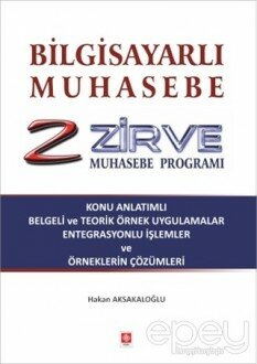 Bilgisayarlı Muhasebe Zirve Muhasebe Programı