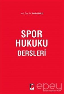 Spor Hukuku Dersleri