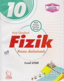 2019 10. Sınıf Fen Liseleri Fizik Konu Anlatımlı