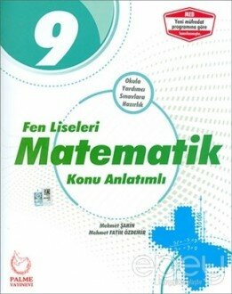 2019 9. Sınıf Fen Liseleri Matematik Konu Anlatımlı