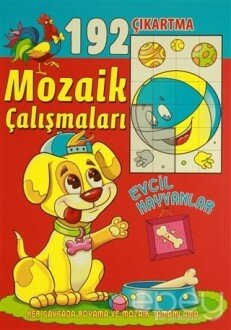 Mozaik Çalışmaları 192 Çıkartma - Evcil Hayvanlar