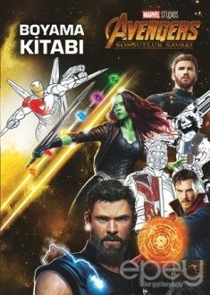 Marvel Avengers Sonsuzluk Savaşı - Boyama Kitabı