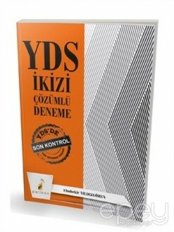 2018 YDS İkizi Çözümlü Deneme