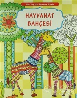 Her Yaş İçin Boyama Kitabı - Hayvanat Bahçesi