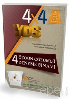 4x4 YDS 4 Özgün Çözümlü Deneme Sınavı