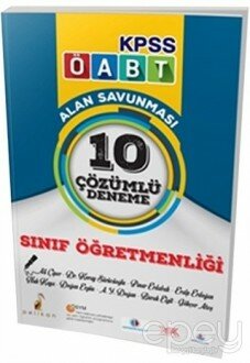 2018 ÖABT Sınıf Öğretmenliği Çözümlü 10 Deneme