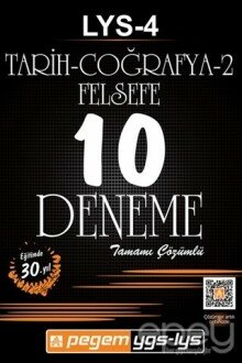 LYS - 4 Tarih - Coğrafya 2 - Felsefe Tamamı Çözümlü 10 Deneme