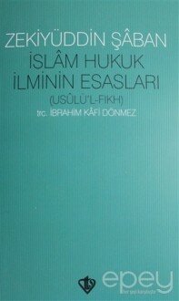 İslam Hukuk İlminin Esasları