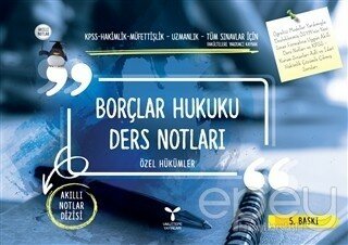 Borçlar Hukuku Ders Notları