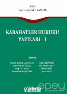 Kabahatler Hukuku Yazıları - 1