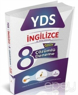 YDS Özgün 8 Çözümlü Deneme