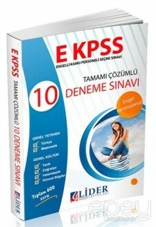 2018 EKPSS Tamamı Çözümlü 10 Deneme