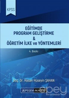 KPSS Eğitimde Program Geliştirme ve Öğretim İlke ve Yöntemleri