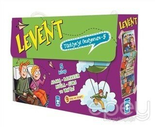 Levent Türkiye'yi Geziyorum - 5 (5 Kitap Takım)