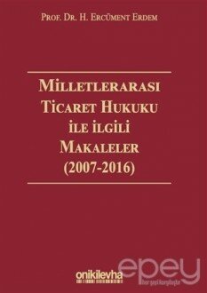 Milletlerarası Ticaret Hukuku ile İlgili Makaleler