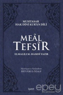 Meal Tefsir - Muhtasar Hak Dini Kur’an Dili (Mavi Renkte)