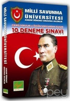 Milli Savunma Üniversitesi Askeri Öğrenci Sınavına Hazırlık Çıkmış Sorular ve Özgün Sorulardan Oluşan 10 Deneme Sınavı