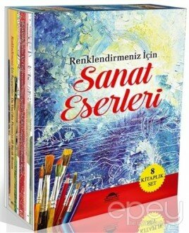 Renklendirmeniz İçin Sanat Eserleri Seti (8 Kitap)