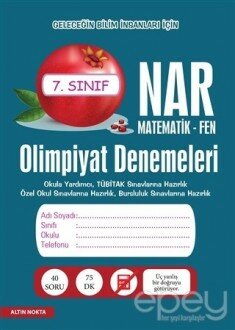 Nar Olimpiyat Denemeleri 7. Sınıf Matematik - Fen