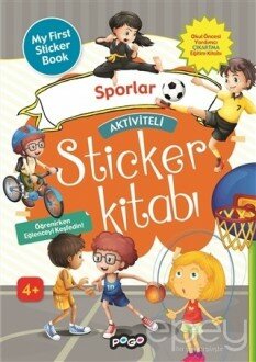 Aktiviteli Sticker Kitabı - Sporlar