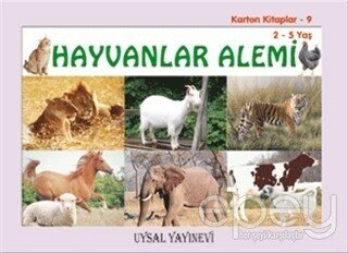 Karton Kitaplar 9 - Hayvanlar Alemi