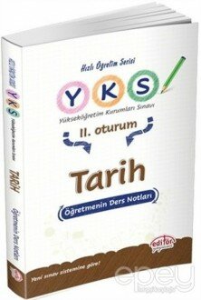 YKS 2. Oturum Tarih Öğretmenin Ders Notları