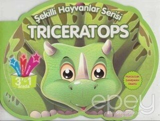 Triceratops - Şekilli Hayvanlar Serisi