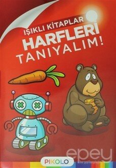 Harfleri Tanıyalım - Işıklı Kitaplar