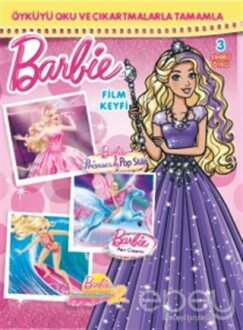 Barbie Film Keyfi Çıkartmalı Öykü