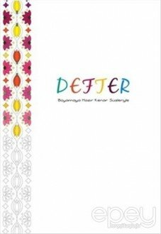 Defter - Boyamaya Hazır Kenar Süsleriyle