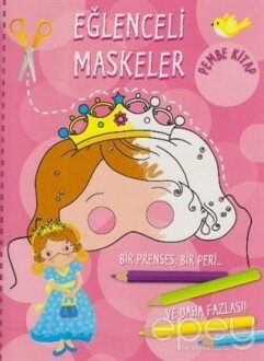 Eğlenceli Maskeler Pembe Kitap