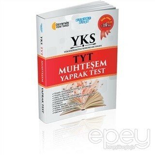 2018 YKS TYT Muhteşem Yaprak Test