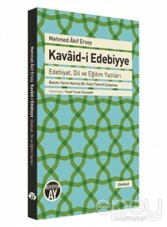 Mehmed Akif Ersoy Kavaid-i Edebiyye