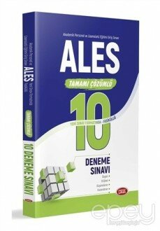 ALES Tamamı Çözümlü Yeni Sınav Formatında Fasiküllü 10 Deneme Sınavı