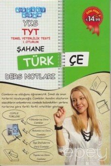 2018 YKS TYT Şahane Türkçe Ders Notları 1. Oturum