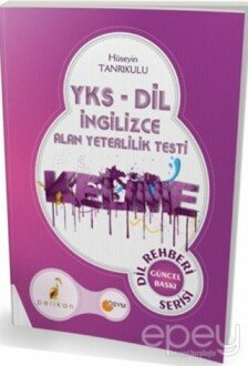 2018 YKS DİL İngilizce Alan Yeterlilik Testi Kelime Kitabı Dil Rehberi Serisi