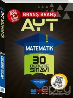 AYT Branş Branş Video Çözümlü Matematik 30 Deneme Sınavı