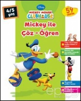 Mickey Mouse Clubhouse - Mickey ile Çöz - Öğren (4-5 Yaş)