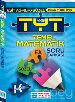 2018 YKS TYT Temel Matematik Soru Bankası EA - Sözel