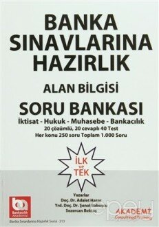 Banka Sınavlarına Hazırlık Alan Bilgisi Soru Bankası