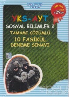 2018 YKS AYT Sosyal Bilimler 2 Tamamı Çözümlü 10 Fasikül Deneme Sınavı