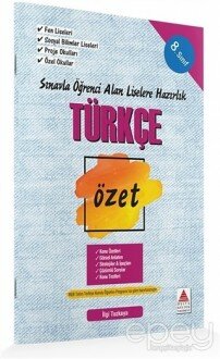 8. Sınıf Türkçe Özet Liselere Hazırlık